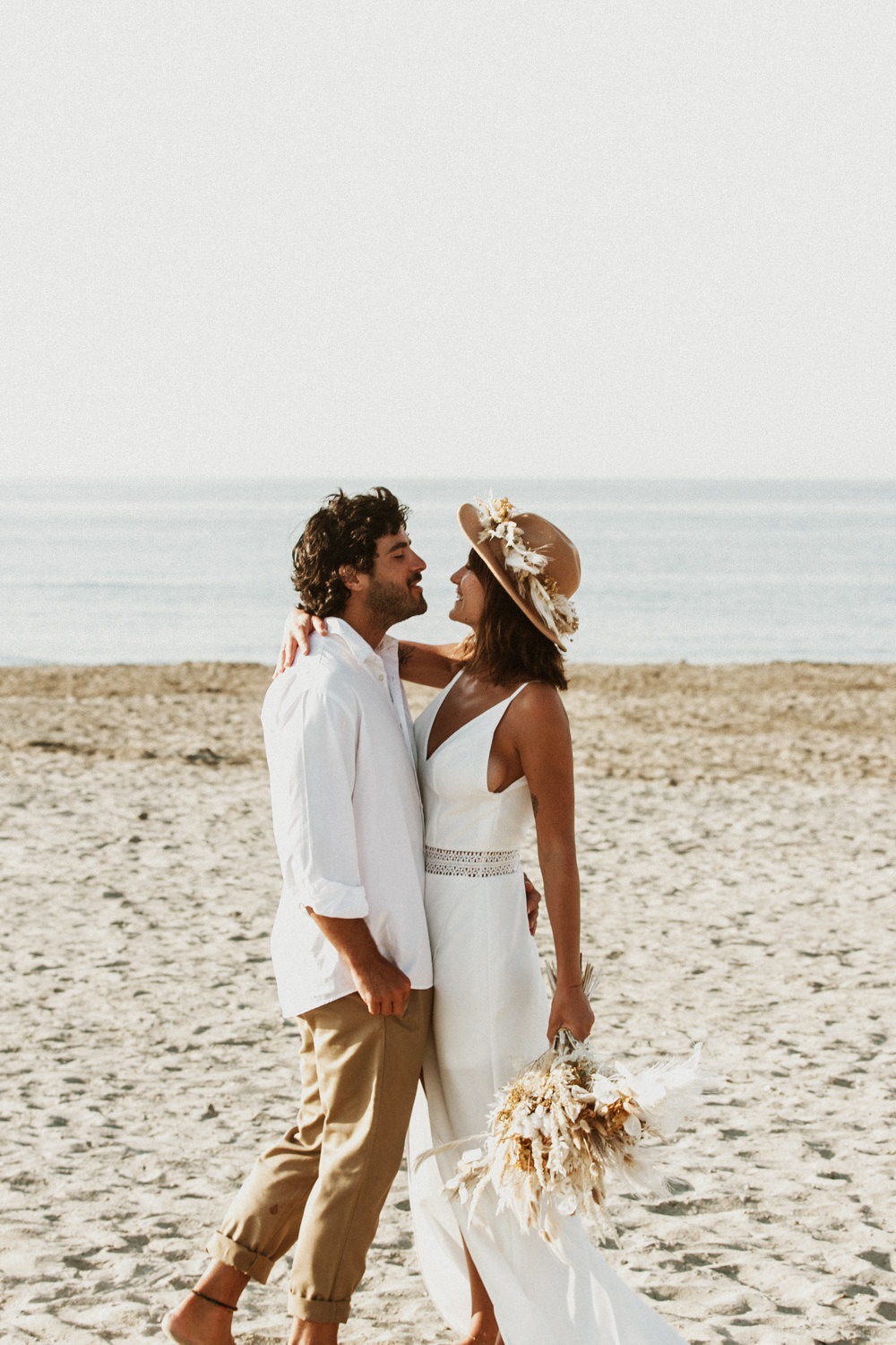 Photographe de mariage à la plage Montpellier 