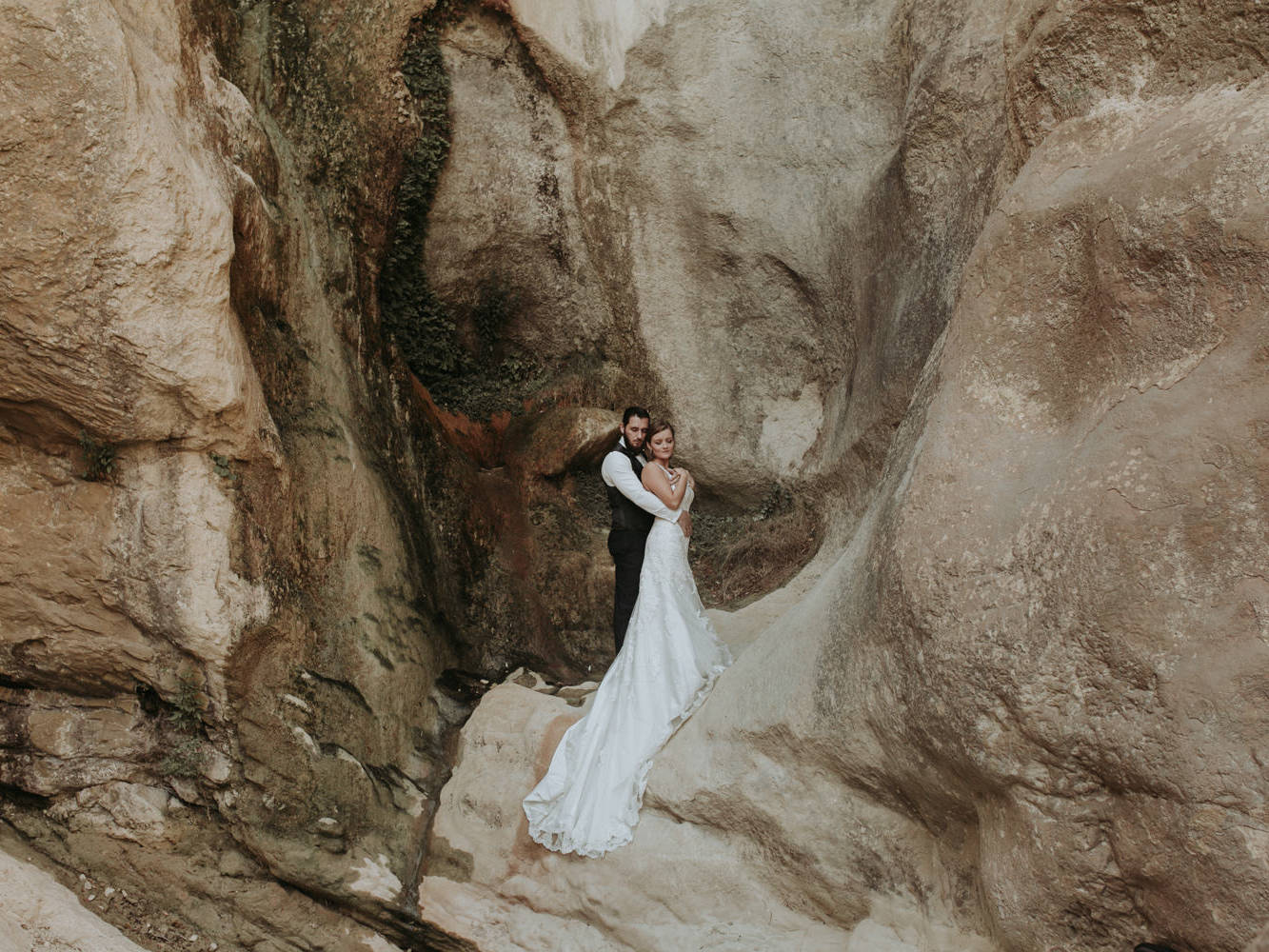 Séance photo couple après le mariage à Gordes