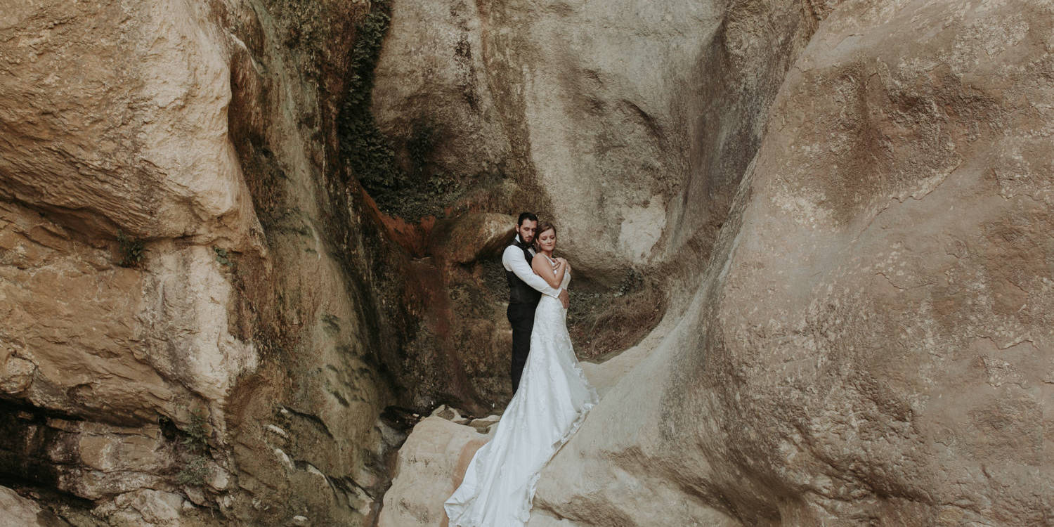 Séance photo couple après le mariage à Gordes